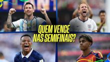 Argentina x Inglaterra e França x Espanha: quem passa nas semifinais da Copa do Mundo? Comentaristas da ESPN projetam!