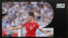 Xhaka: "La tarjeta roja cambió todo, creo que cambió nuestro partido"