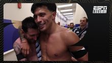 ¡Locura en el vestuario de la Selección Argentina!