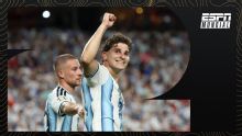 Julián Álvarez: "Sabíamos que si seguíamos yendo todos juntos el gol iba a llegar"