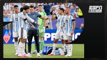 Scaloni habló de Nico Paz, Barco y Giuliano Simeone