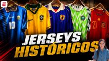 La nostalgia de los jerseys más emblemáticos de los mundiales