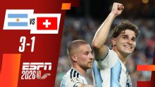 Sufrido pase a semifinales para la Albiceleste | Argentina 3-1 Suiza