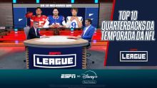 Patrick Mahomes, Josh Allen e mais! Ari Aguiar e Deivis Chiodini montam top-10 QBs da NFL; VEJA