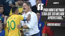Rogério Micale rasga elogios a Neymar e defende permanência do craque no próximo ciclo da Seleção Brasileira: 'Não abriria mão'