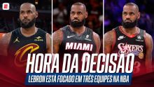 O foco é em Cleveland, Miami e Philadelphia': Shams Charania atualiza as propostas por LeBron James