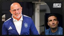 Scaloni: "Luis de la Fuente merece estar en la final del Mundial"