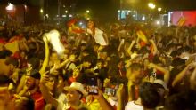 Scenes in Madrid as Spain punches ticket to the World Cup final