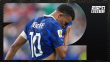 Desazón y eliminación: Así reaccionó Mbappé tras la derrota ante España