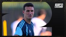 Scaloni define el equipo para enfrentar a Inglaterra