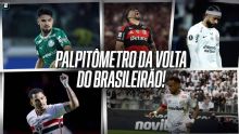 O Brasileirão voltou! Botafogo x Santos, Coritiba x Palmeiras e mais: VEJA o palpitômetro ESPN para a 19ª rodada do Campeonato Brasileiro