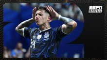 ¡Saludo emotivo! Enzo Fernández, presente en ESPN Mundial