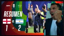 Lo mejor de Inglaterra vs. Argentina en el Mundial 2026, con relatos del Pollo Vignolo y Carlos Tevez