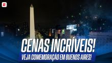Festa espetacular em Buenos Aires: argentinos comemoram classificação para a final da Copa do Mundo.