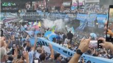 Atlanta ya escucha los cánticos argentinos
