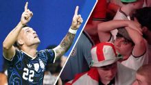 Pain in London as Martínez gives Argentina the lead vs. England