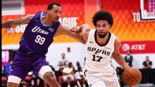 🏀 Spurs vencen al Jazz con una brillante actuación de Ja'Kobi Gillespie