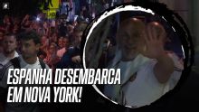 De olho na Argentina! Espanha é recebida por torcida em desembarque para final da Copa do Mundo; VEJA