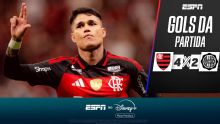 Pedro, Bruno Henrique, Luiz Araújo e Lorran comandam vitória do Flamengo contra o Olimpia; VEJA os gols da partida