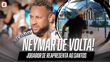 Neymar se reapresenta ao Santos após Copa do Mundo; VEJA