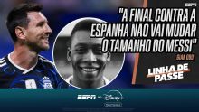 Se a Argentina for campeã, Messi será maior que Pelé? Bancada do Linha de Passe discute o patamar do astro