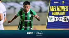 América-MG leva gol no fim, empata com Ceará e perde a chance de sair da lanterna da Série B; VEJA como foi