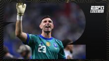 Dibu Martínez: "Contra Inglaterra fue el segundo partido que más disfruté en la Selección"