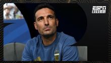 Scaloni: "La presión queda en segundo plano, sólo hay que pensar en jugar al fútbol"
