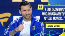 Messi comenta foto histórica com Lamine Yamal ainda bebê e elogia joia do Barcelona