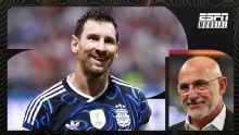 Luis de la Fuente: "La actuación de Messi en este Mundial no deja de sorprendernos"
