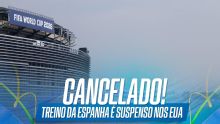 Treino da Espanha é suspenso na véspera da final da Copa por condições climáticas