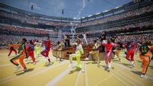 Espectáculo musical inicia la final del Mundial