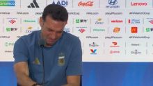 Argentina's Scaloni exits press conference in tears: 'It hurts my soul'