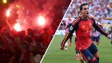 Scenes in Spain as Ferran Torres scores extra-time opener in World Cup final