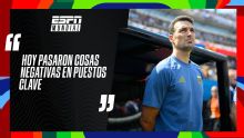 Scaloni, sobre el arbitraje: "Hay cosas que se podían evitar, pero no hay reproches"