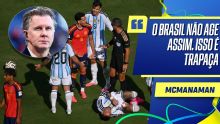 Ex-jogador da Inglaterra cita Brasil e detona postura da Argentina na Copa do Mundo: 'Isso é trapaça'