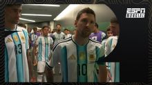 La fuerte arenga de Messi y Dibu Martínez en el entretiempo de la final