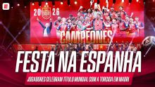 Espanha comemora título da Copa do Mundo com desfile em carro aberto e festa histórica em Madri; VEJA