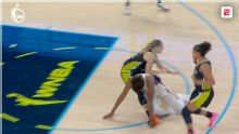 Paige Bueckers se fue de la duela tras el choque Nneka Ogwumike