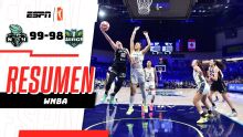 New York Liberty vencen a Dallas Wings 99-98 en tiempo extra