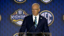 Greg Sankey highlights SEC's strength in historic year
