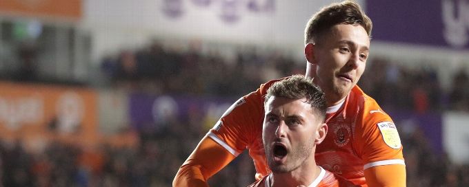 Blackpool converts penalty to draw with QPR