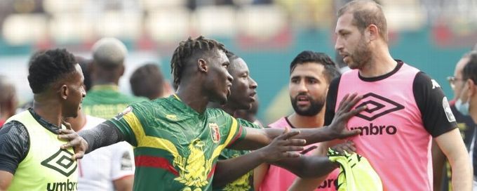 Africa Cup of Nations match between Tunisia and Mali ends in controversy