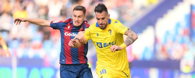 Cadiz claims crucial win over Levante
