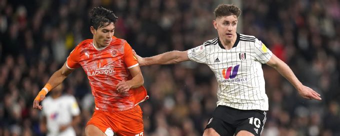 Fulham, Blackpool play to a 1-1 draw