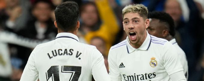 Valverde's screamer clinches Real Madrid win
