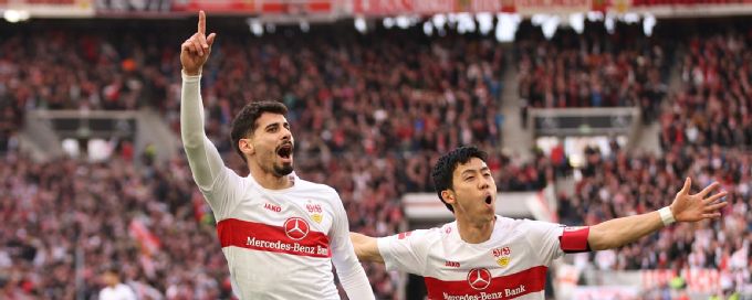 Stuttgart climb out the relegation zone with big win vs. Cologne