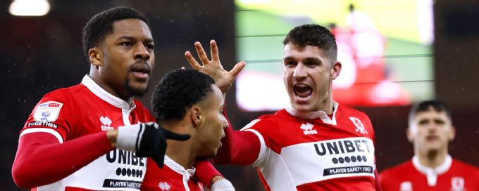 Middlesbrough thrash Norwich at home 5-1