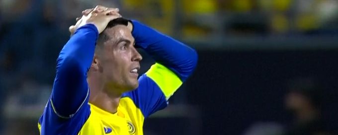 Ronaldo winner ruled out as Al Nassr slip further in Saudi Pro League