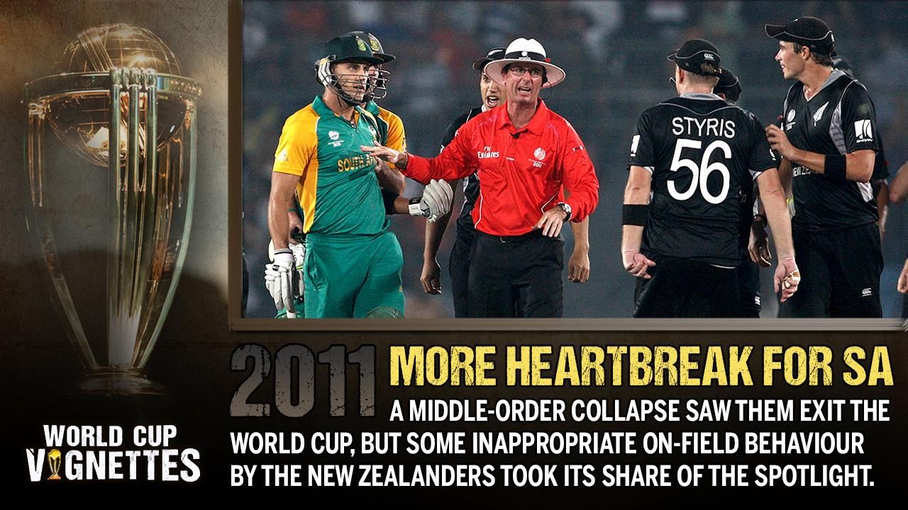 World Cup Vignettes South Africa Choke Against Nz 2011 Inappropriate Behavior World Cup 2022